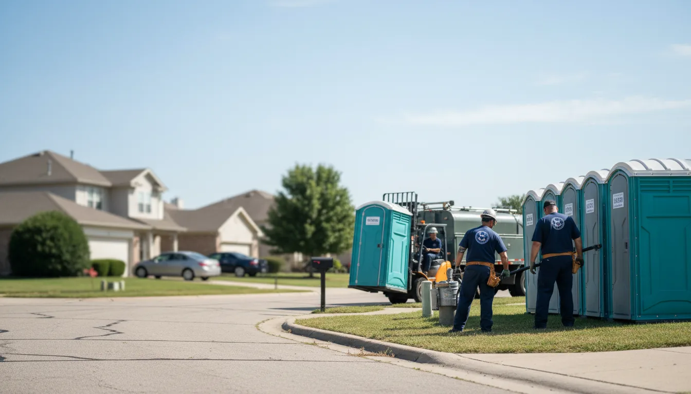 Porta Potty Rental in Oakhurst, OK near me